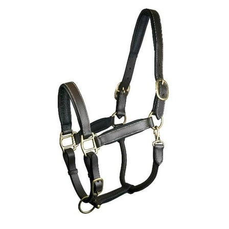 Gatsby Fully Adjust Padded Leather Halter Ovrsze