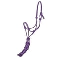 thumbnail image 1 of Gatsby Professional Rope Halter/Lead Beige/Burg/Na, 1 of 2