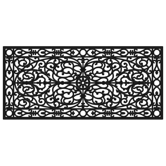 Gatsby Rubber Doormat, 22" x 48"