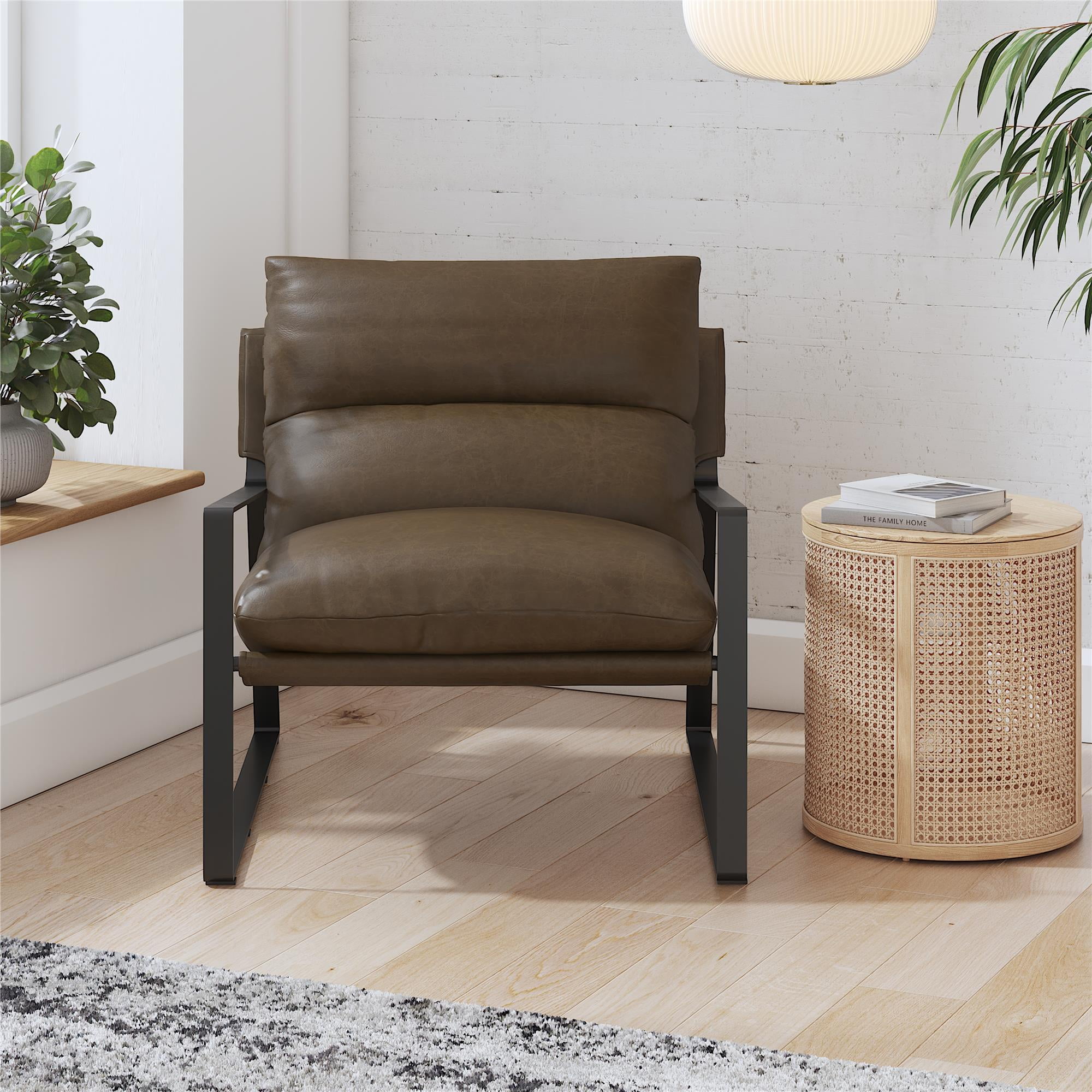 Accent Chair Faux Leathernull