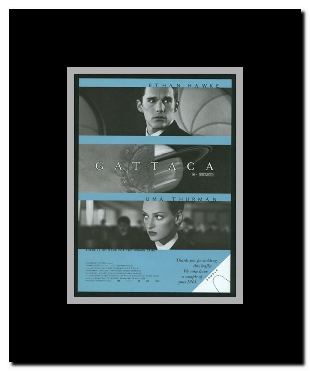 Gattaca Framed Movie Poster