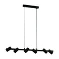 thumbnail image 1 of Gatuela - 6-Light Pendant with Adjustable Shades - Black Finish - Black Shades, 1 of 2