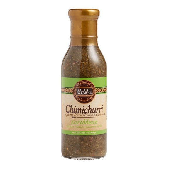 Gaucho Ranch Caribbean Chimichurri Sauce 12.5 oz Pack of 2