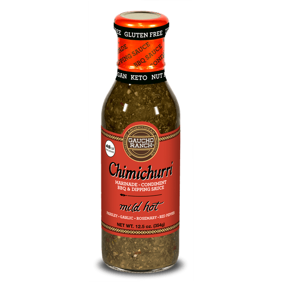 Gaucho Ranch Mild Hot Chimichurri, 12.5 fl oz