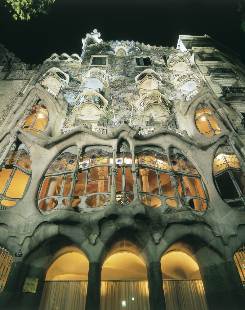 Gaudi I Cornet Antoni (1852-1926) Canvas Art - (24 x 36)