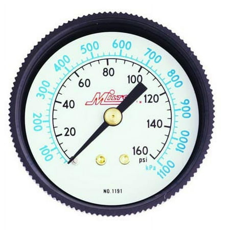 Gauge 1/8in. NPT Center Back