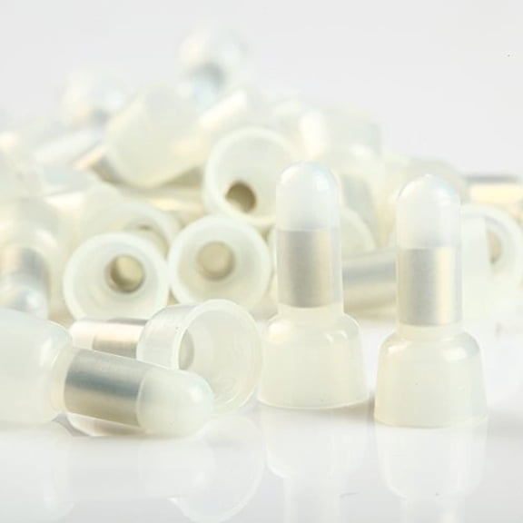 Gauge 14-16 AWG NYLON CRIMP CLOSED END CAPS Terminals Wire CONNECTORS 100PCS