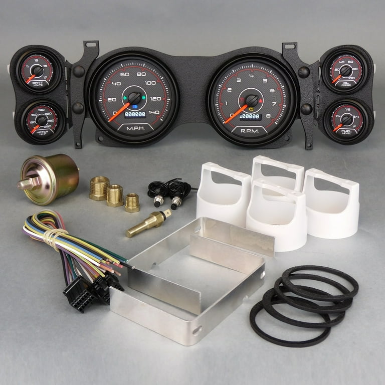 New Vintage Gauge Kit CFR Red 70-78 Camaro New Vintage Gauge Kit CFR Red 70-78 Camaro