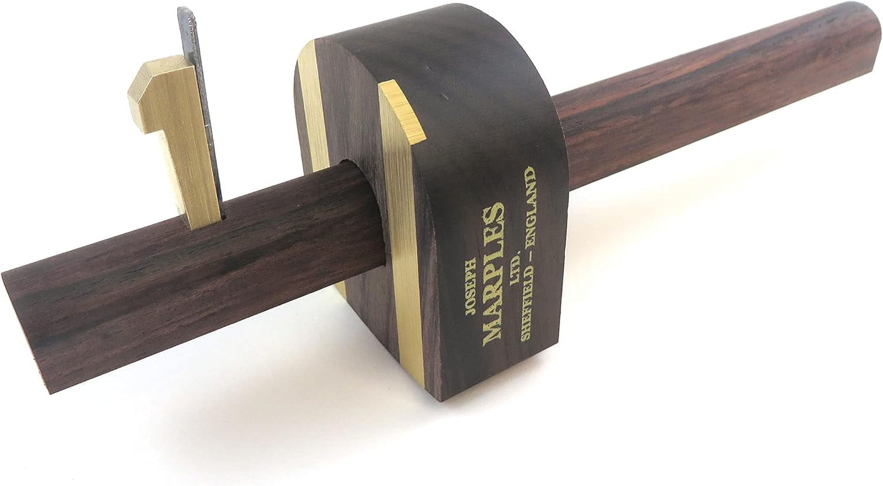 Gauge Solid Rosewood HalfRound Head With Brass Wear Strips