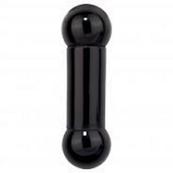 Gauged Tongue Ring 1 Piece (B/2/2/35) (Black 0g (8mm))