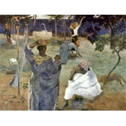 Gauguin: Martinique, 1887. /Nfruit Gathering In Martinique. Oil On Canvas By Paul Gauguin, 1887. Poster Print by  (24 x 36)