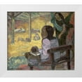 thumbnail image 1 of Gauguin, Paul 13x12 White Modern Wood Framed Museum Art Print Titled - Christmas, 1 of 4