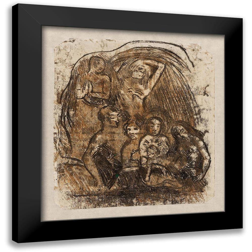 Gauguin, Paul 15x16 Black Modern Framed Museum Art Print Titled ...