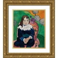 thumbnail image 1 of Gauguin, Paul 15x17 Gold Ornate Wood Framed with Double Matting Museum Art Print Titled - Mr. Loulou (Louis Le Ray), 1 of 4