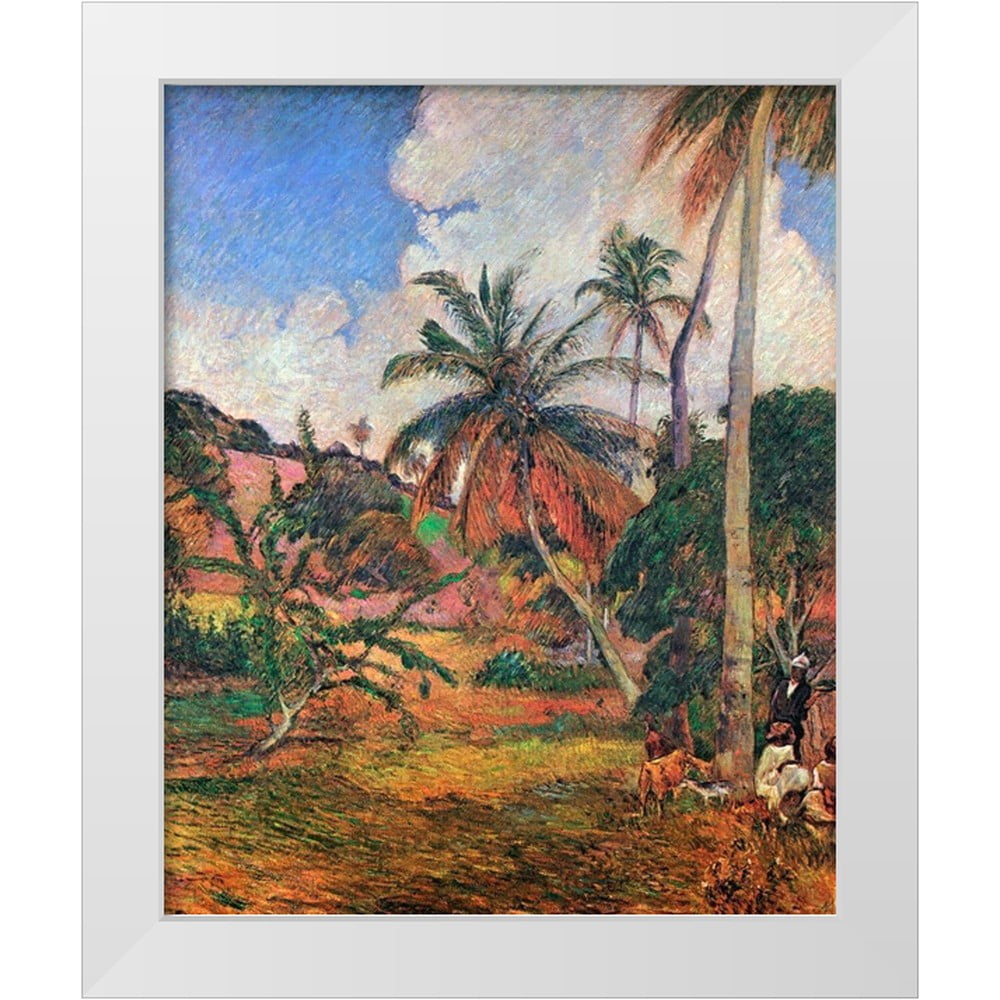Gauguin, Paul 15x18 White Modern Wood Framed Museum Art Print Titled ...