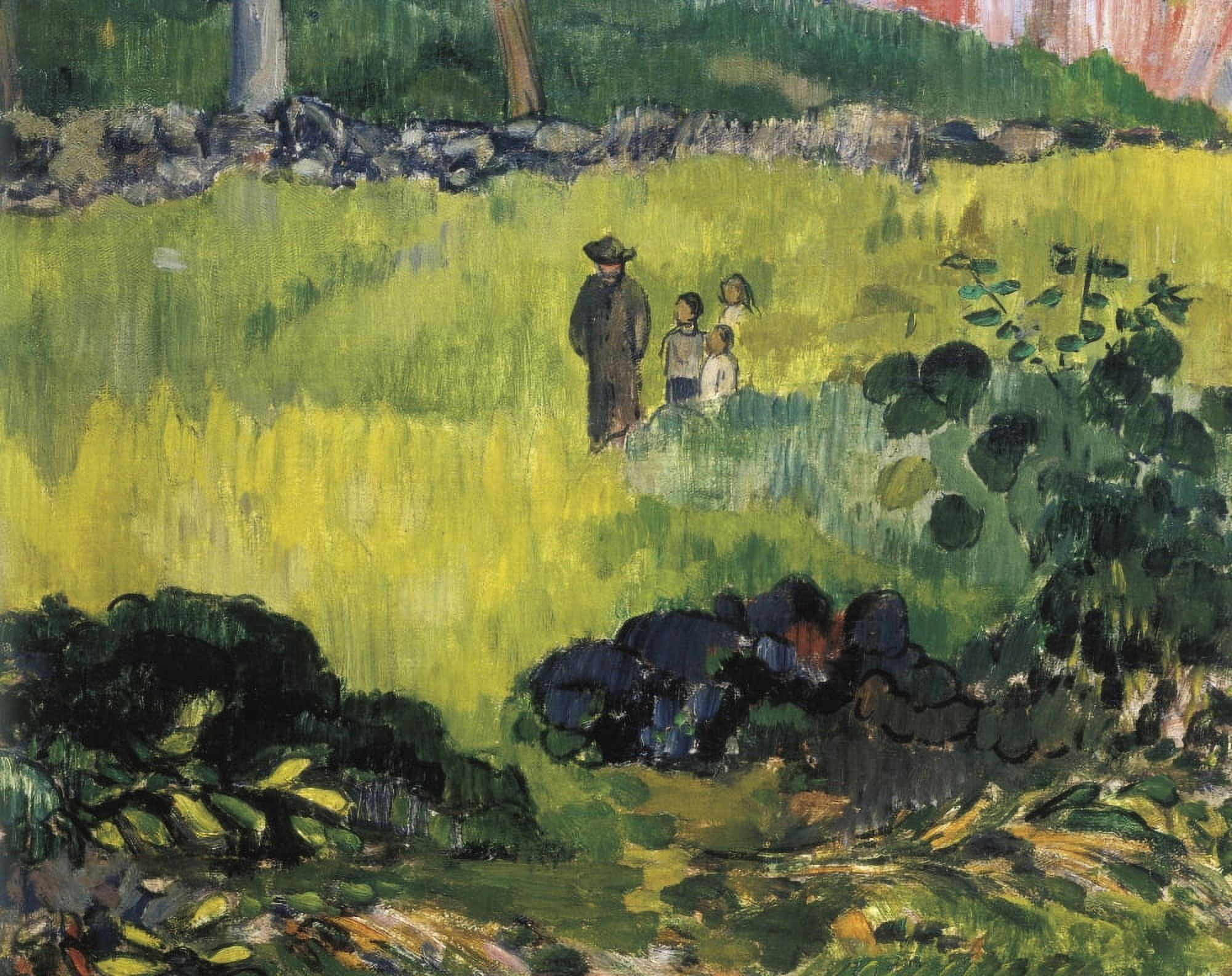 Gauguin Paul (1848-1903) Canvas Art - (36 x 24)