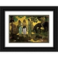 thumbnail image 1 of Gauguin, Paul 18x14 Black Ornate Wood Framed with Double Matting Museum Art Print Titled - Harvest of Fruit Cuisine, 1 of 4