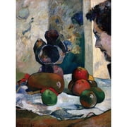 Gauguin Paul Still Life With Profile Of Laval Extra Large Art Print Wall Mural Poster Premium XL