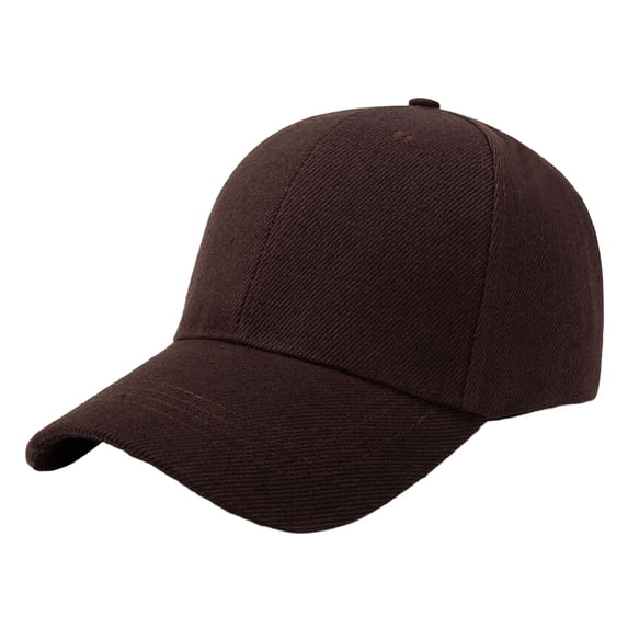 Gaukiv Unisex Classic Baseball Caps Adjustable Strap Sun Shading Breathable Cotton Blend Hat for Sports Travel Coffee