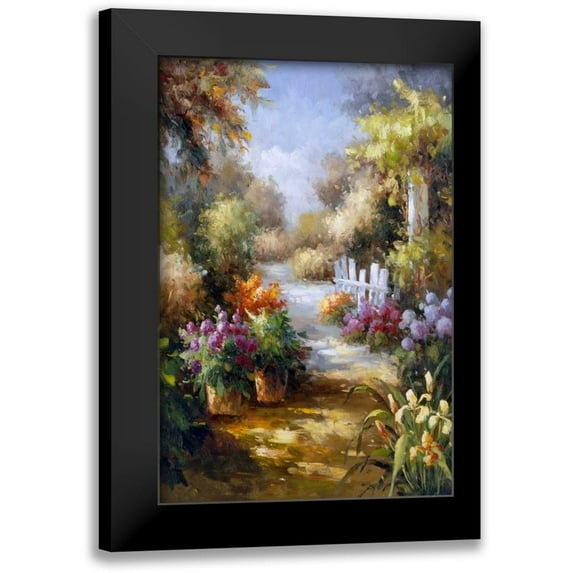 Gaul, Charles 17x24 Black Modern Framed Museum Art Print Titled - Memory Lane 2