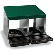 Gaun 10130 2 Section Pony Stand with Plastic Background