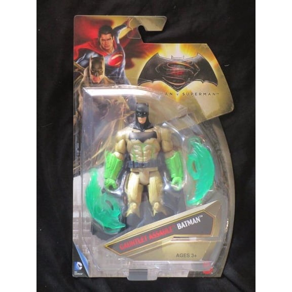 DC Batman v Superman: Dawn of Justice 6" Wave 2 - Gauntlet Assault Batman Action Figure by Mattel
