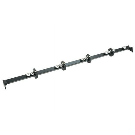 Gaussian Demonstration Apparatus - Linear Magnetic Accelerator - 27.7" Long Track, 10 Steel Balls, & 4 Neodymium Magnets with Holders - Eisco Labs