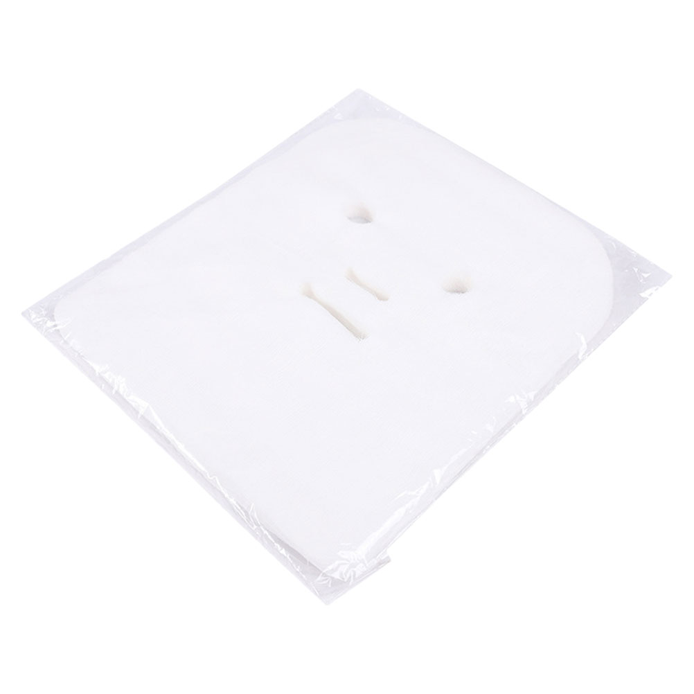 Gauze Facial Beauty Face Paper Masks Spa Skin Disposable Cut Pre White