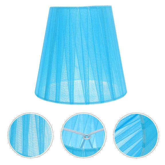 Gauze Lamp Cover Drum Lamp Shade Translucent Table Lamp Shade Lighting Accessory