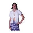 thumbnail image 1 of Gauze One-Button Top - Small, 1 of 1
