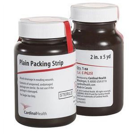 Gauze Packing Strip Plain 2" X 5" Strip Delivery System Each (5 Each)