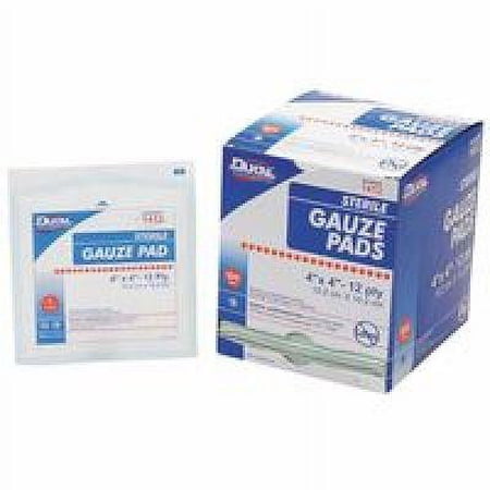 Gauze Pads, Sterile, 3 In X 3 In | Bundle of 2 Boxes