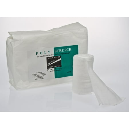 Gauze Stretch Conforming Bandage, 2" x 4.1 yd, 12/pk