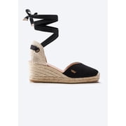 Gava Womens Canvas Espadrille Wedges   Handmade in Spain