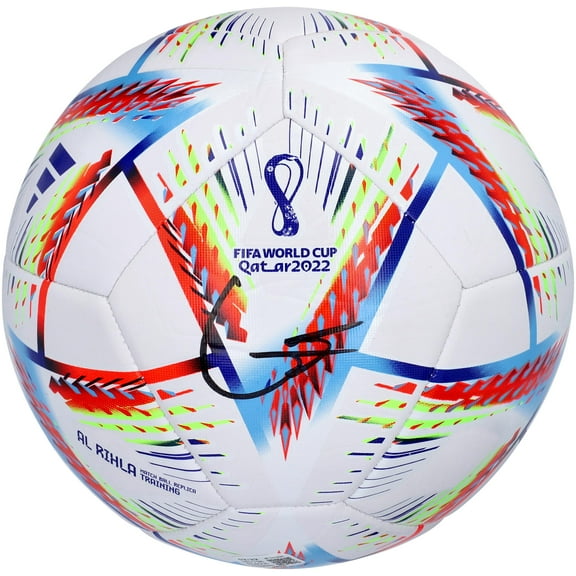 Gavi Spain Autographed Adidas 2022 World Cup Soccer Ball - Fanatics Authentic Certified