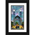 thumbnail image 1 of Gavidia, Pedro 11x18 Black Ornate Wood Framed with Double Matting Museum Art Print Titled - Mexico City Chopo Museum Front, 1 of 4