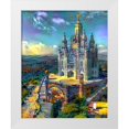 thumbnail image 1 of Gavidia, Pedro 12x14 White Modern Wood Framed Museum Art Print Titled - Barcelona Spain Tibidabo Church, 1 of 4