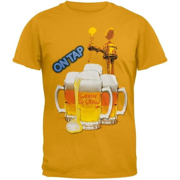 Gavin Degraw Men's On Tap Short Sleeve T Shirt