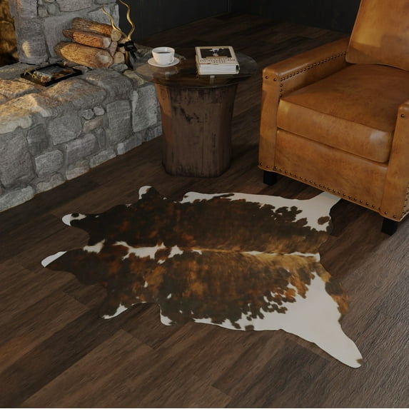 Gavin Faux Cowhide Accent Rugs