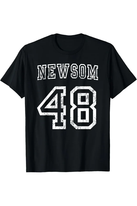 Gavin Newsom 48th President Democrat USA Unisex T-Shirt up to size 5XL
