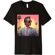 Gavin Newsom Vice Art Style Digital Art Premium T-Shirt