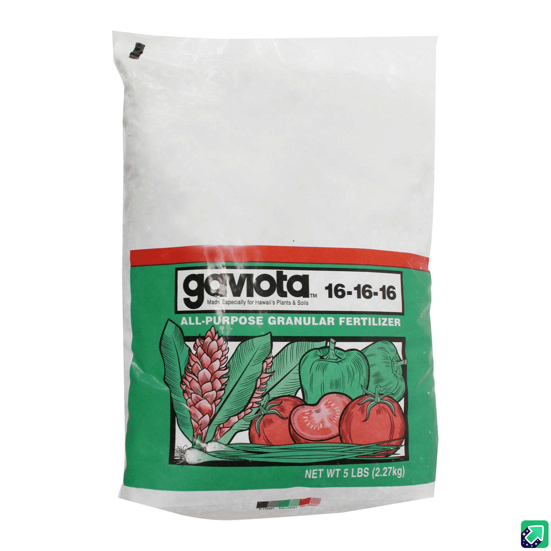Gaviota 16-16-16 All Purpose Fertilizer, 5 lbs