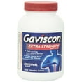 thumbnail image 1 of Gaviscon Extra Strength Chewable Antacid Tablets, Original 100 ea, 1 of 1