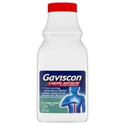 Gaviscon Extra Strength Liquid Antacid for Fast-Acting Heartburn Relief, Cool Mint Flavor, 12 Fl Oz