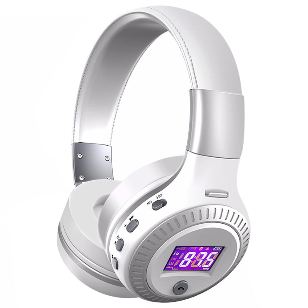 Gavol Bluetooth Noise-Canceling, Over-Ear Headphones Silver, B19