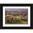 thumbnail image 1 of Gavrilis, John 18x13 Black Ornate Wood Framed with Double Matting Museum Art Print Titled - Desert Cactus and Wildflowers, 1 of 4