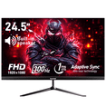 thumbnail image 1 of Gawfolk 24.5 Inch Gaming Monitor 300Hz FHD , 1080P Built-in Speakers, DP/HDMI, 75x75mm VESA Wall Mount, Home Office Business, Black, 1 of 6