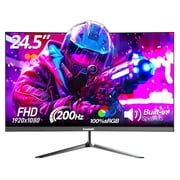 Gawfolk 24.5 200Hz Gaming Monitor FHD | Frameless | Built-in speaker| 100% sRGB | Eye Care | VESA