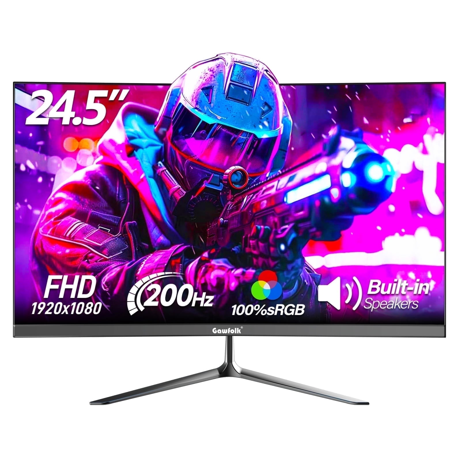 7271　HP　Z24nG2　24型　WUXGA　Type-C　HDMI　IPS HP Series 7 Pro 24 inch WUXGA USB-C Monitor - 724pu 24
