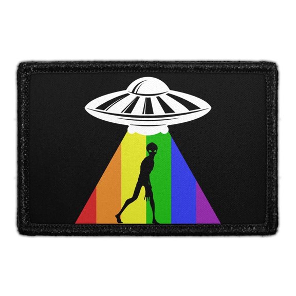 Gay Alien UFO - Removable Patch